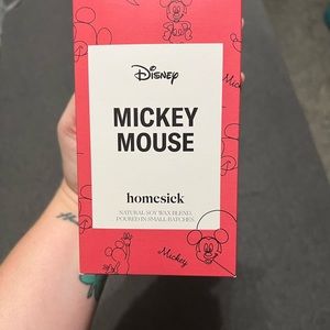 Homesick Mickey Mouse candle
